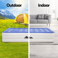 Factory Buys 46cm Air Mattress Inflatable Bed Cube Airbed - Single