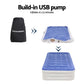 Factory Buys 46cm Air Mattress Inflatable Bed Cube Airbed - Single