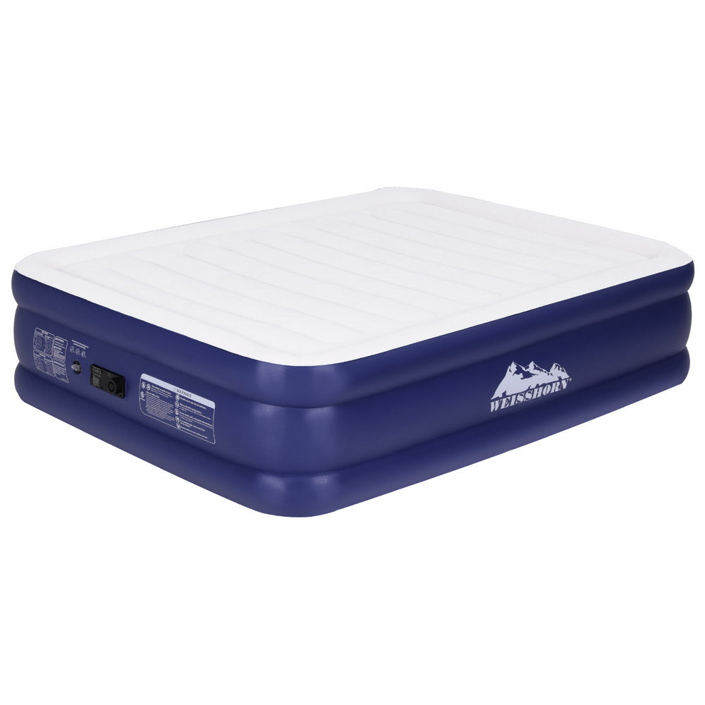 Factory Buys 51cm Air Mattress Inflatable Bed Air Bed - Queen