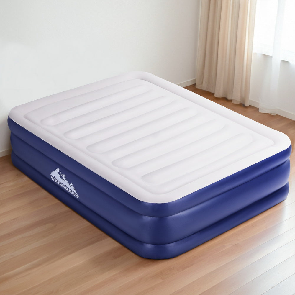 Factory Buys 51cm Air Mattress Inflatable Bed Air Bed - Queen