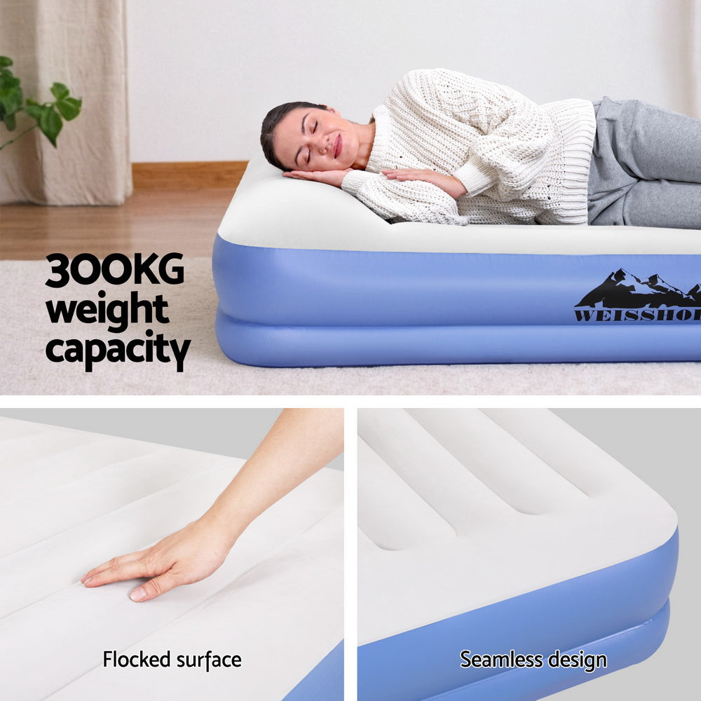 Factory Buys 41cm Air Mattress Inflatable Bed Air Bed - Queen