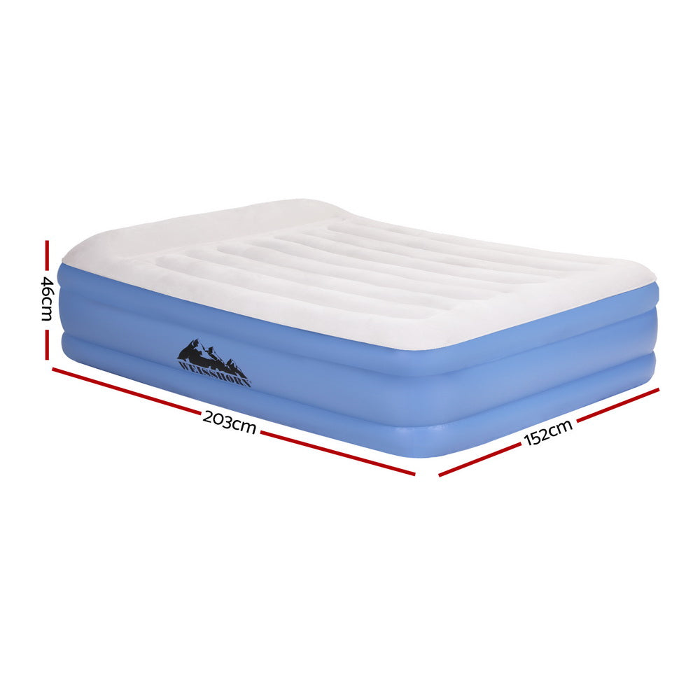 Factory Buys 46cm Air Mattress Inflatable Bed Air Bed - Queen