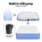 Factory Buys 46cm Air Mattress Inflatable Bed Air Bed - Queen