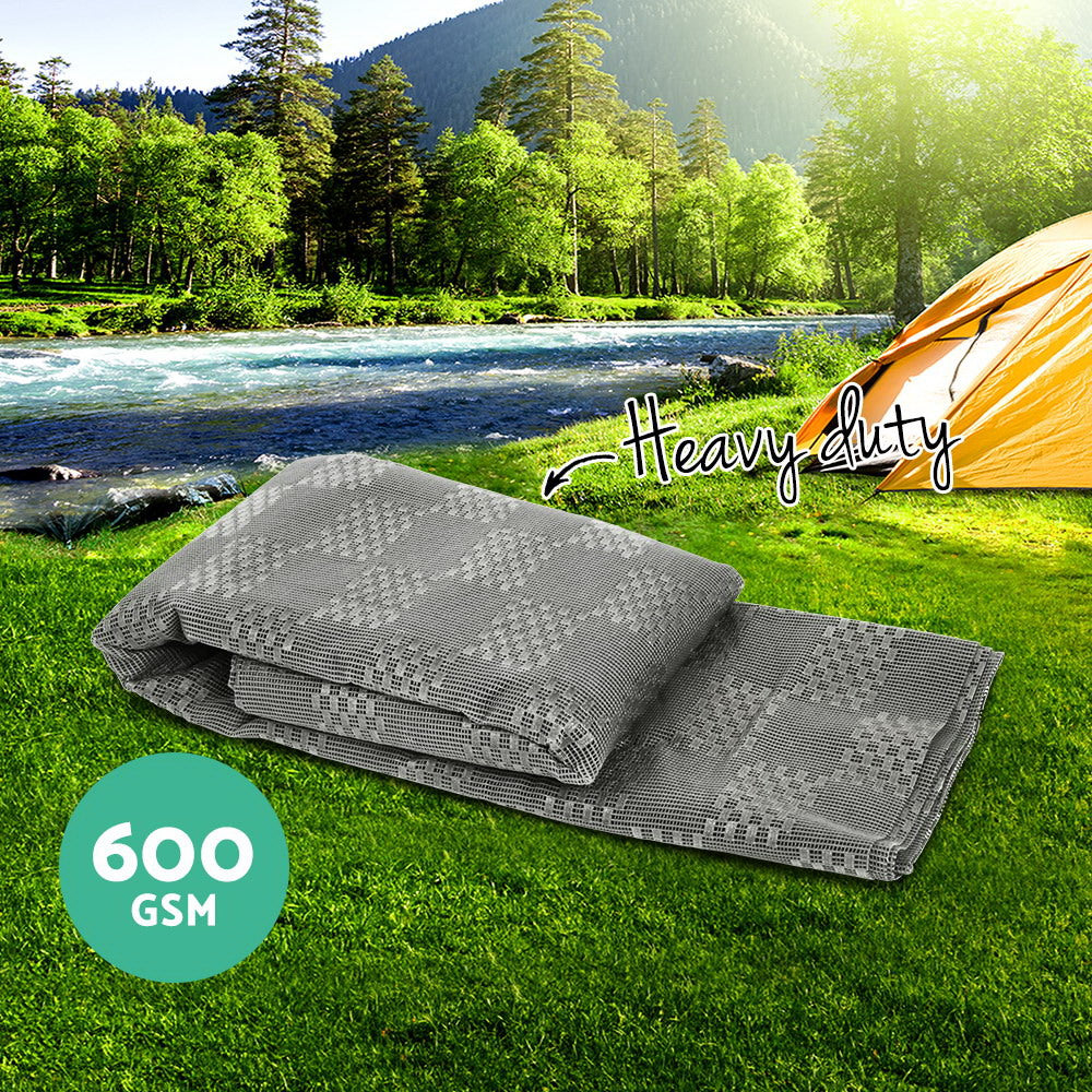 7M X 2.5M Annex Matting 600GSM Floor Mats Mesh Caravan Camping Annexe