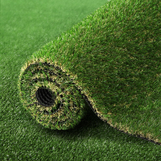 Artificial Grass 30mm 2mx5m Synthetic Fake Lawn Turf Plastic Plant - 4-Colour Green