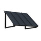 Window Door Awning Canopy 1mx1.2m Metal Frame - Black