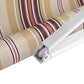 Retractable Folding Arm Awning Motorised Sunshade 3Mx2.5M - Beige