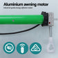 Retractable Folding Arm Awning Motorised Sunshade 3Mx2.5M - Green