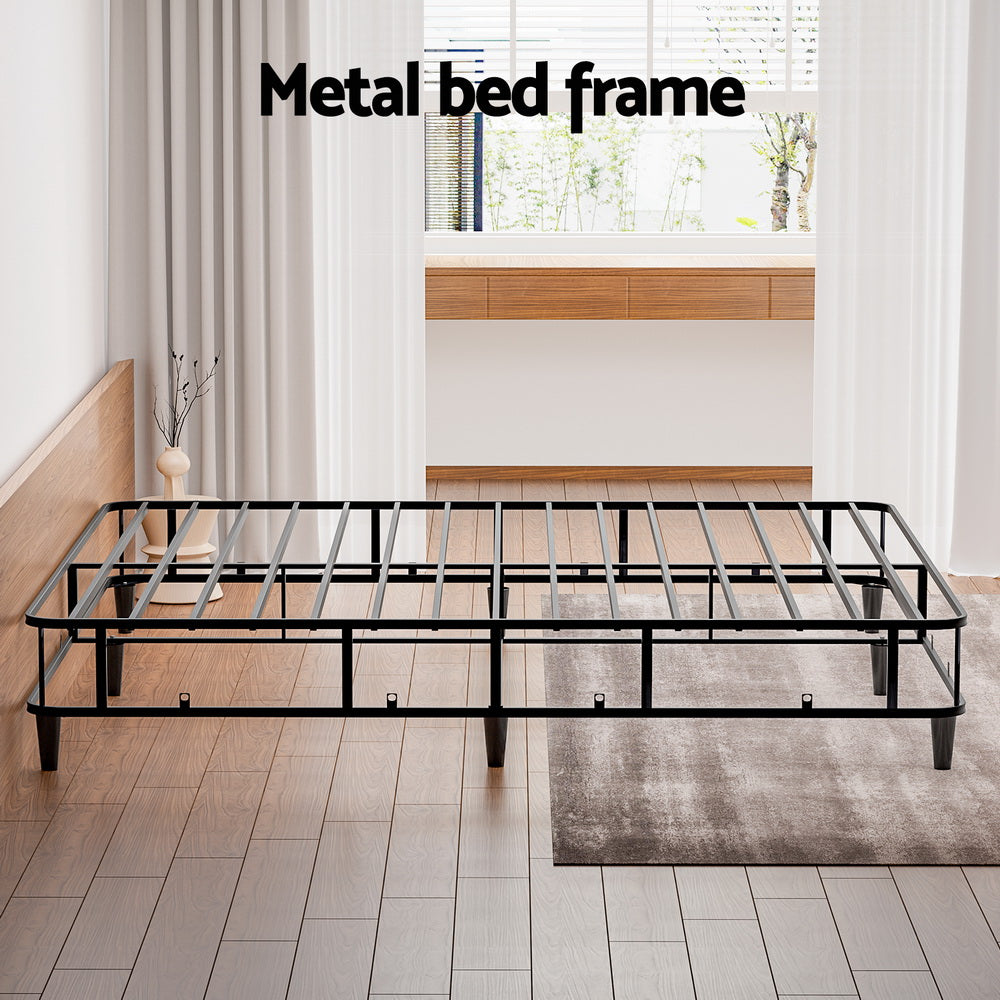 Heidi Ensemble Bed Base Metal - Grey King