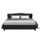 Bryxton Bed Frame Fabric - Charcoal King