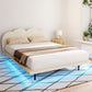 Serena Bed & Mattress Package with 32cm Mattress - Beige Queen