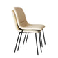 Elspeth Set of 4 Stackable Dining Chairs Kitchen - Beige