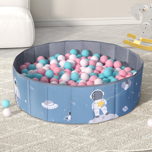 Kids Ball Pool Pit Toddler Play Foldable Child Playhouse Storage Bag Blue