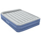 Factory Buys 46cm Air Mattress Inflatable Bed Airbed - Blue Queen