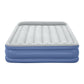 Factory Buys 46cm Air Mattress Inflatable Bed Airbed - Blue Queen