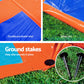 Factory Buys Water Slip And Slide Kids Inflatable Splash Toy Outdoor Triple 4.88M