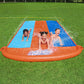 Factory Buys Water Slip And Slide Kids Inflatable Splash Toy Outdoor Triple 4.88M