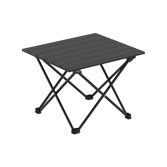 Folding Camping Table 40cm Roll Up Outdoor Picnic BBQ Aluminium Desk