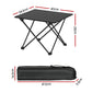 Folding Camping Table 40cm Roll Up Outdoor Picnic BBQ Aluminium Desk