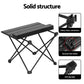 Folding Camping Table 40cm Roll Up Outdoor Picnic BBQ Aluminium Desk