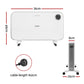 Electric Convection Heater Panel White 2000W - White