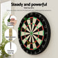 18" Dartboard Professional Dart Board Set Classic Game Party Sport Competition