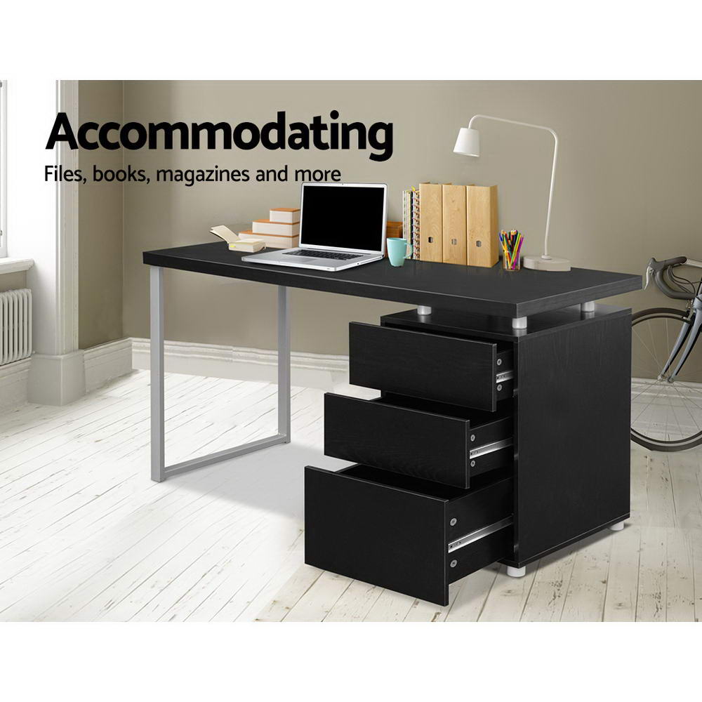 Black desk online cheap