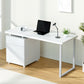 Artiss Computer Desk Drawer White 140cm