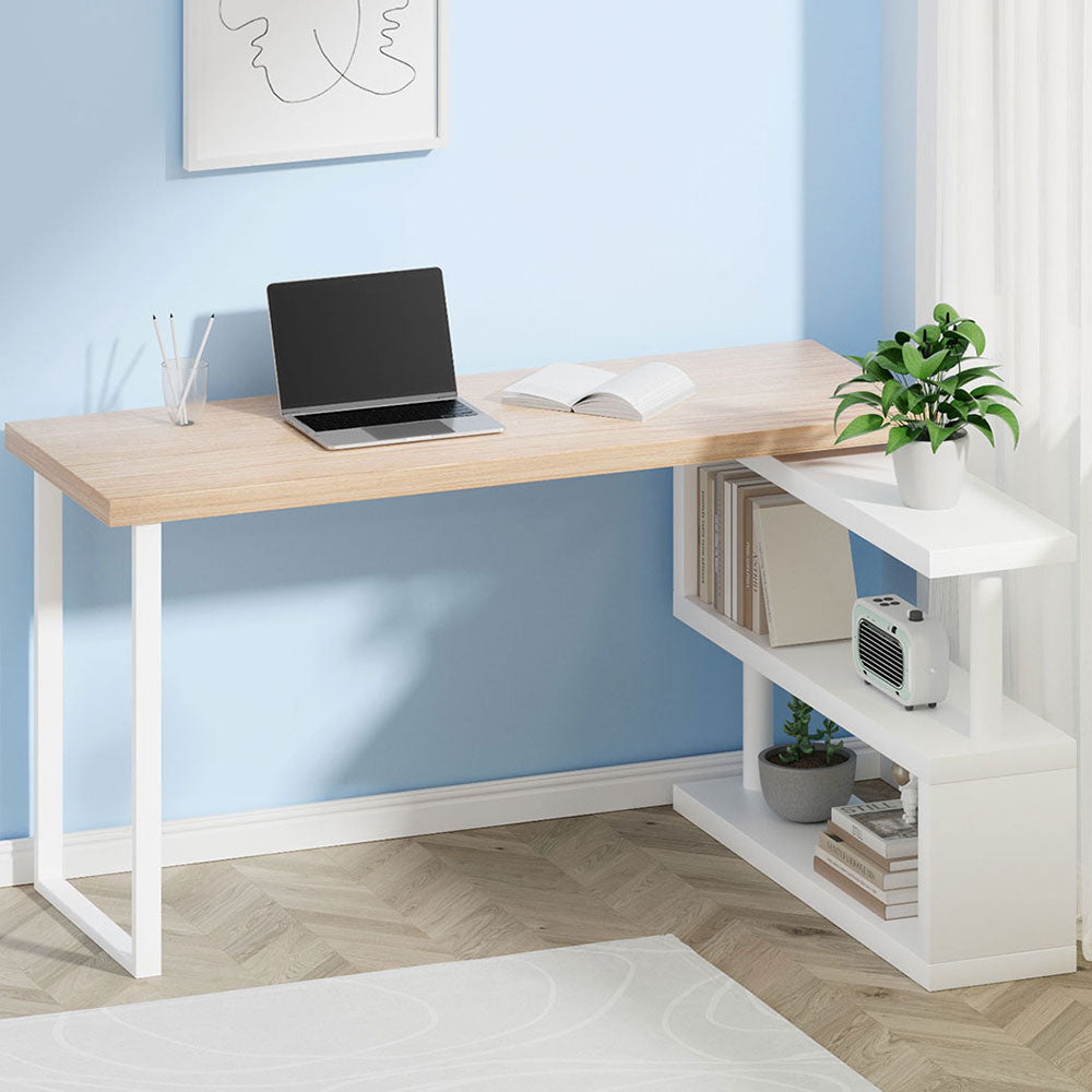 Artiss Computer Desk Bookshelf 140cm