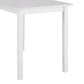 5-Piece Clara White Dining Table & Chair Set