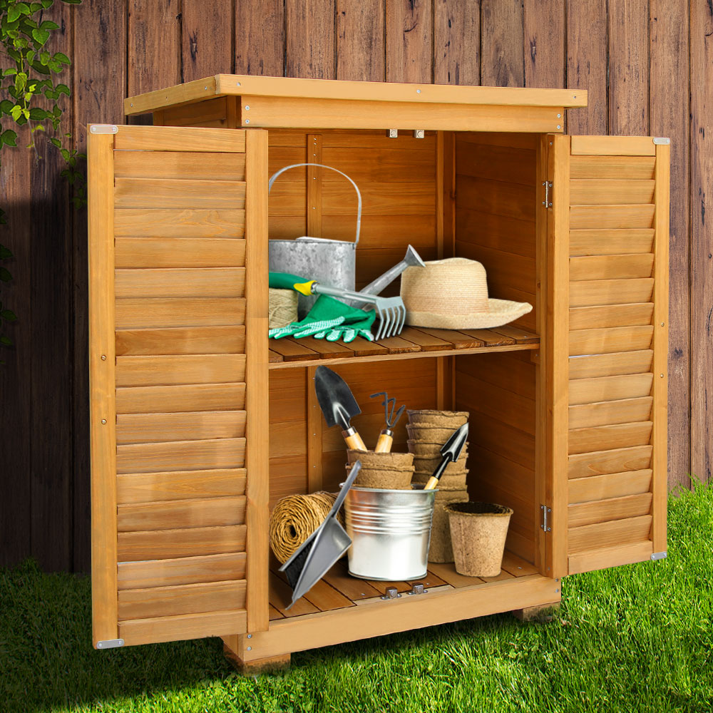 Outdoor deals storage cupboard