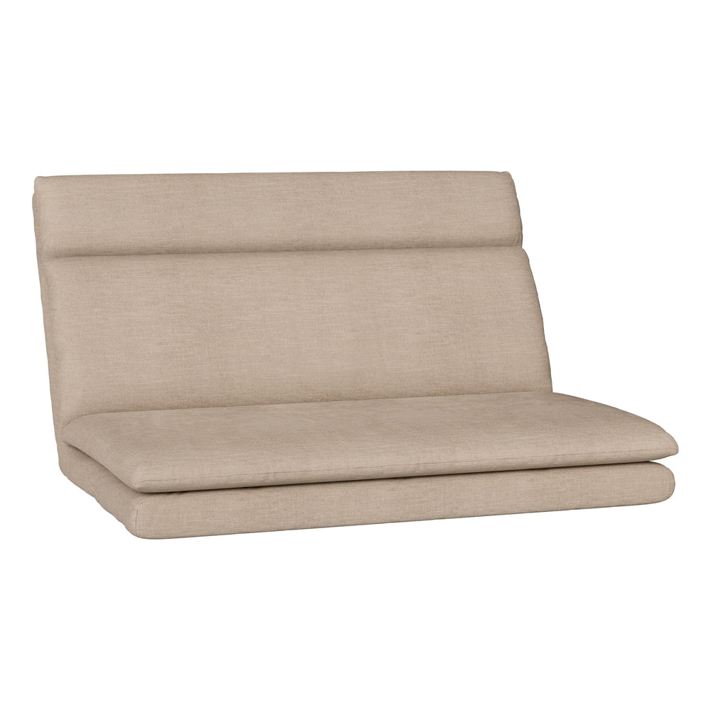 Mylene 2-Seater Floor Chair Sofa Linen - Beige