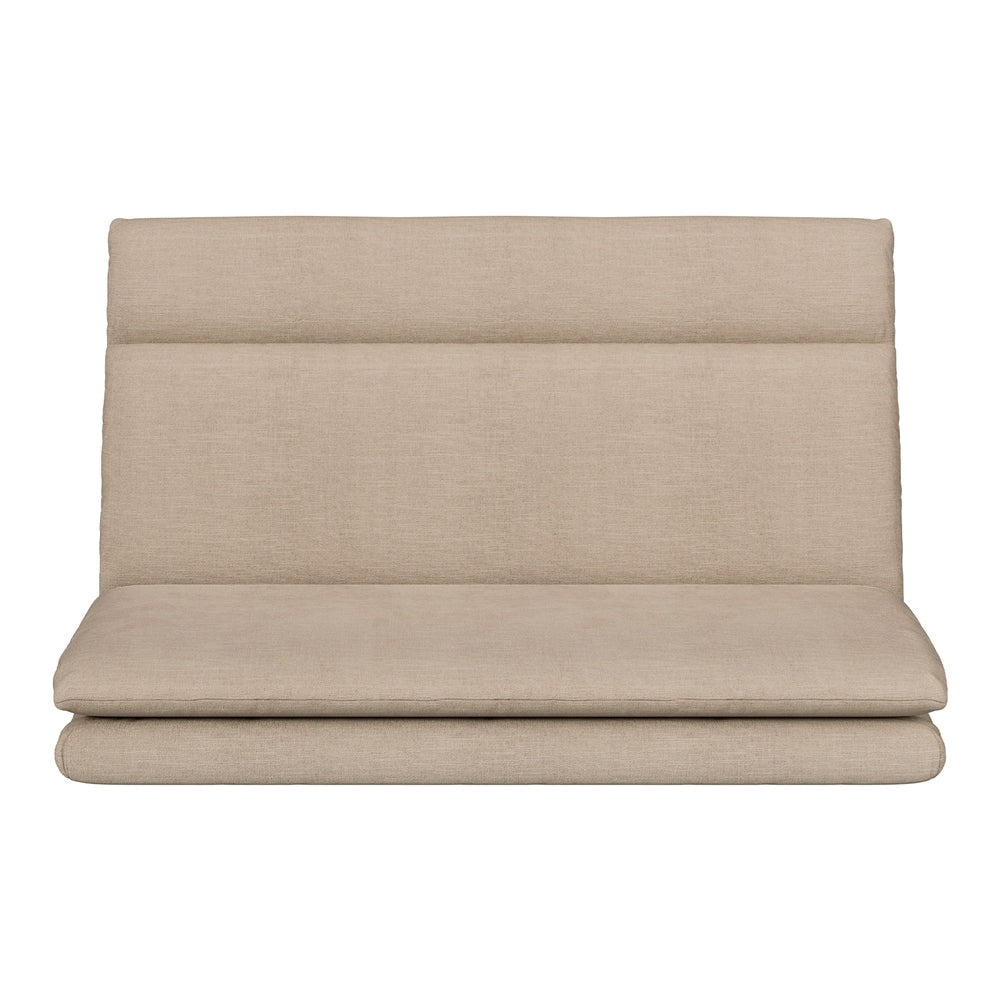 Mylene 2-Seater Floor Chair Sofa Linen - Beige