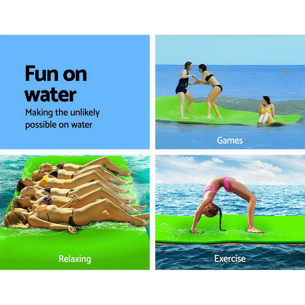 Floating Mat Water Slide Park Stand Up Paddle Pool Sea 270cm