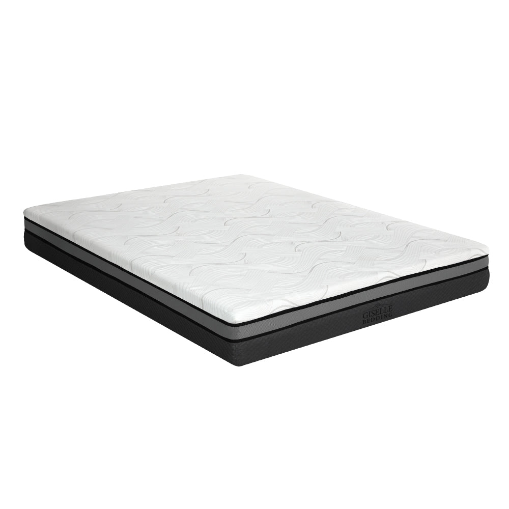 Akira 25cm Memory Foam Mattress Bed Cool Gel Non Spring Comfort - Double