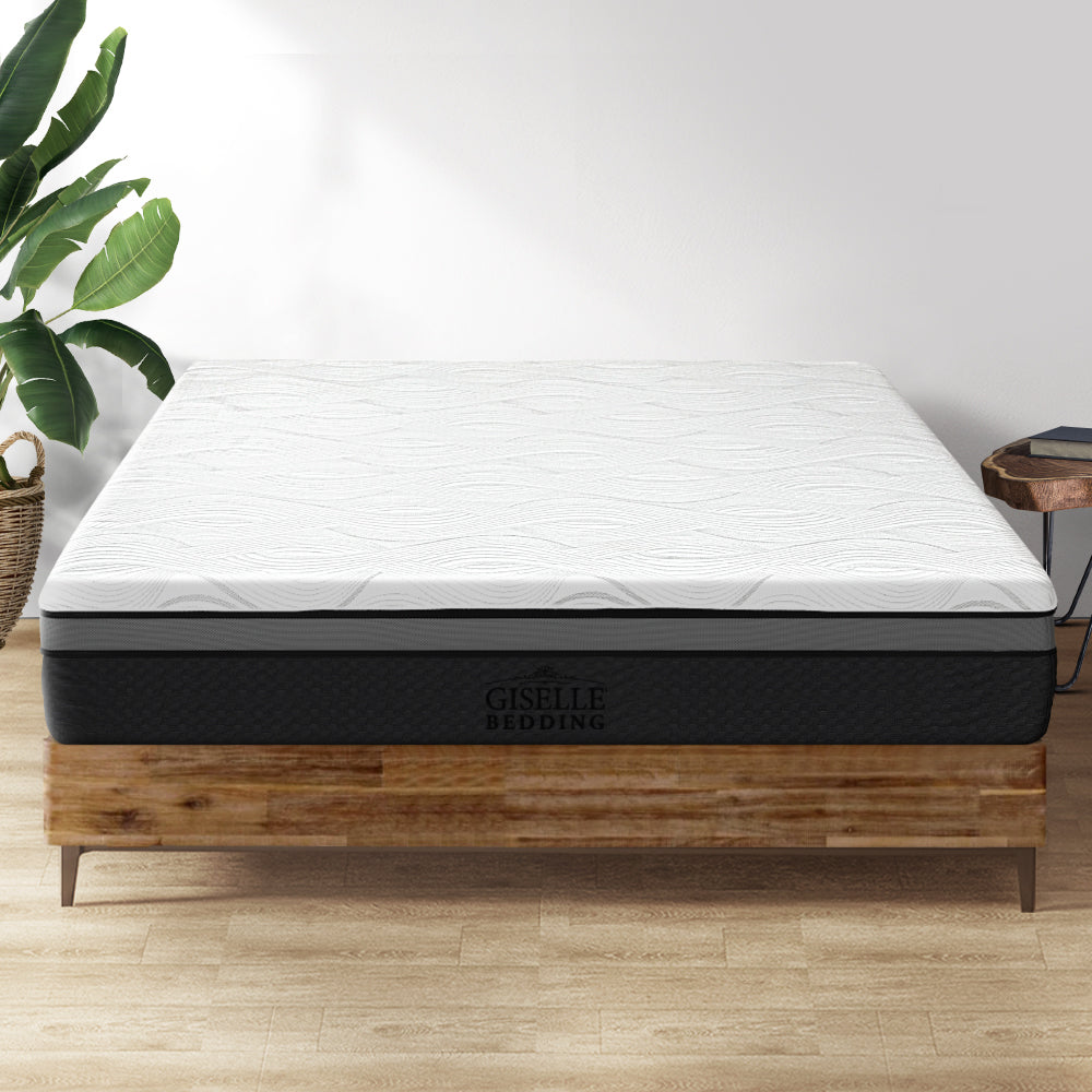 Akira 25cm Memory Foam Mattress Bed Cool Gel Non Spring - King Single