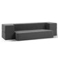 Mackenzie Portable Folding Sofa Bed Ottoman Lounge - Grey