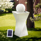 85cm Solar Fountain Water Feature Bird Bath Outdoor Garden LED Lights Ball