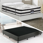 Frolic Ensemble Bed Base & Mattress Package with 34cm Mattress - Graphite King