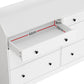 Artiss 6 Chest of Drawers - White