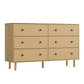 Artiss 6 Chest of Drawers Tallboy Cabinet - Pine