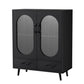 Anthony Buffet Sideboard Buffet Sideboard Double Doors - Black