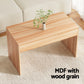 Iraklis Coffee Table 100cm Coffee Table Rectangle Fluted - Pine