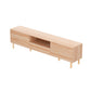 Isolde 180CM Entertainment Unit Stand TV Cabinet Storage Drawers Display Shelf - Natural