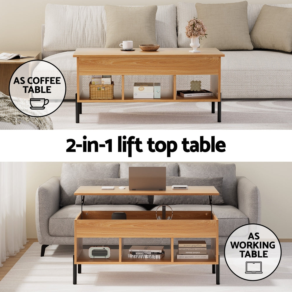 Ithaca Coffee Table Lift-top - Oak