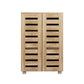 Artiss Shoe Rack Cabinet 20 Pairs 5-tier Wood Alster