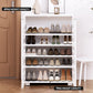 Artiss Shoe Rack Storage Cabinet 20 Pairs 5-tier White Alster