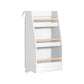 Kids Bookshelf 3-Tier Storage Children Bookcase Organiser Display Shelf - White