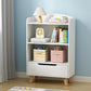 Kids Bookshelf 3-Tier Storage Children Bookcase Toys Organiser Drawer - White