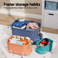 Set of 3 Toy Storage Box Cute Car Toy Container Kids Toys Organiser Snack Boxes